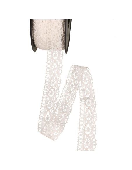 Rosalie cotton lace 21 mm - White