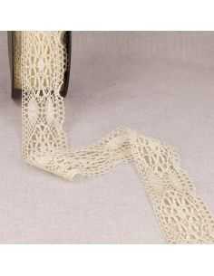 Stella cotton lace 48 mm - Ecru