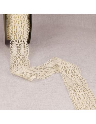 Stella cotton lace 48 mm - Ecru