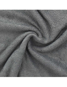 Viscose terry cloth - Gray