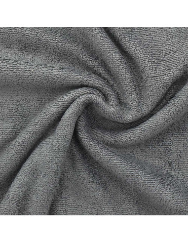 Viscose terry cloth - Gray