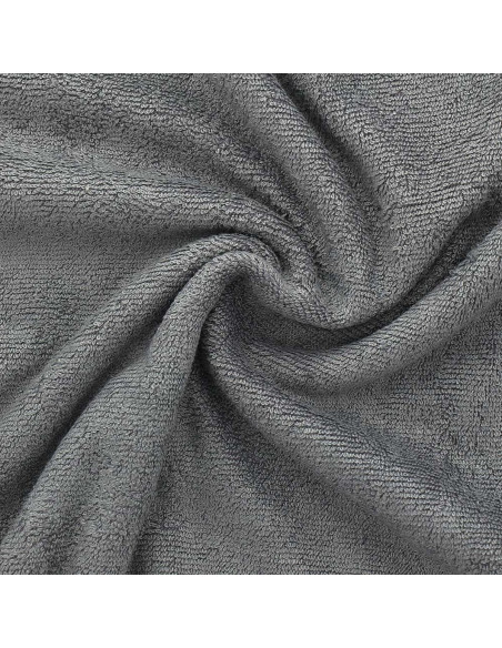 Viscose terry cloth - Gray