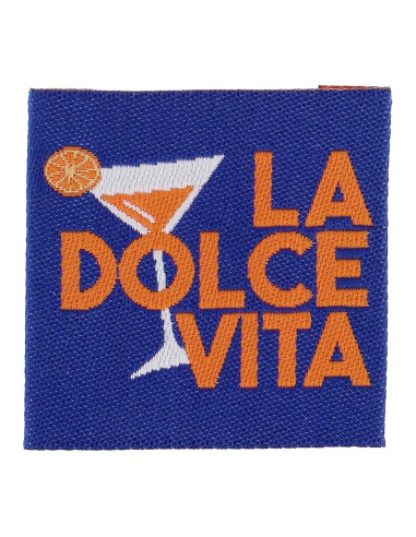 Set of 4 sew-on labels - La dolce vita