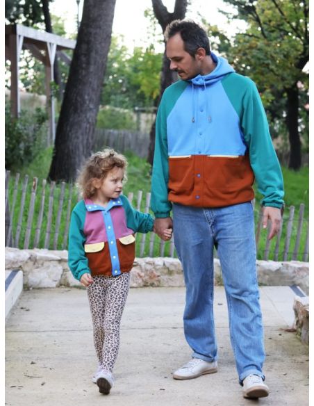 Sweatshirt and outdoor jacket pattern for kids & adults - Marmaï Patterns