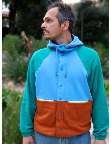Sweatshirt and outdoor jacket pattern for kids & adults - Marmaï Patterns