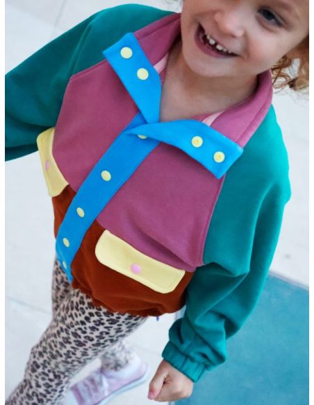 Sweatshirt and outdoor jacket pattern for kids & adults - Marmaï Patterns