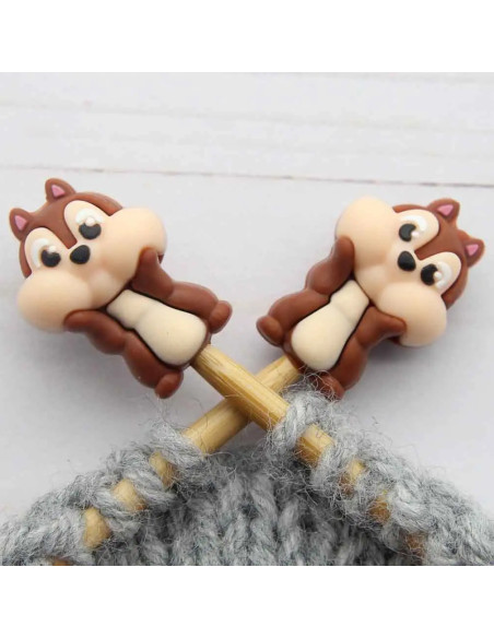 Stitch stoppers for knitting needles - Tamia