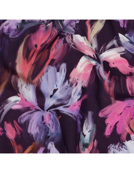 Viscose fabric - Violet iris