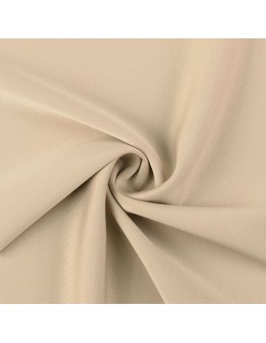 Scuba fabric with peach skin effect - Beige