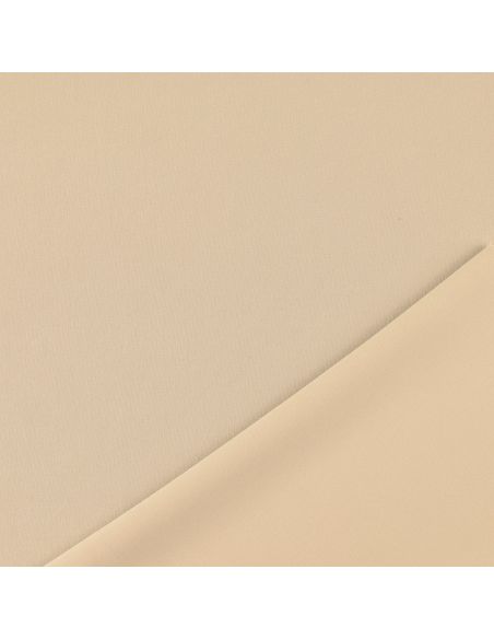 Scuba fabric with peach skin effect - Beige