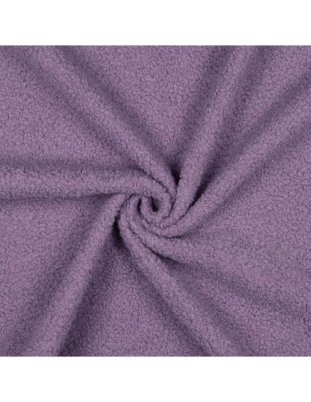 Double-sided Teddy fleece fabric - Lilac