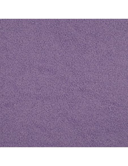 Double-sided Teddy fleece fabric - Lilac