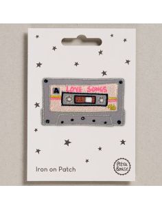 Iron-on patch - Audio cassette