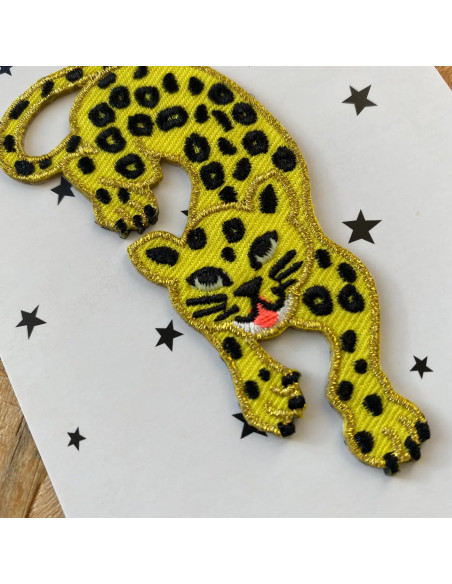 Iron-on patch - Leopard