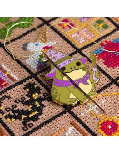 Magnetic needle holder - Magic toad