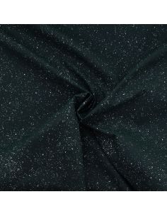 Waterproof canvas fabric for raincoat - Green batik
