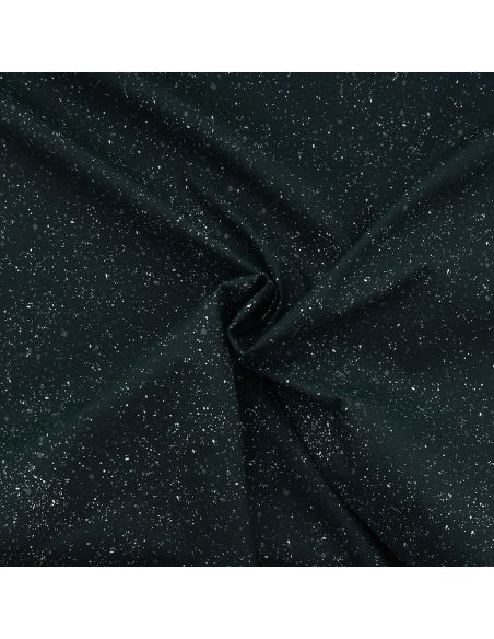 Waterproof canvas fabric for raincoat - Green batik