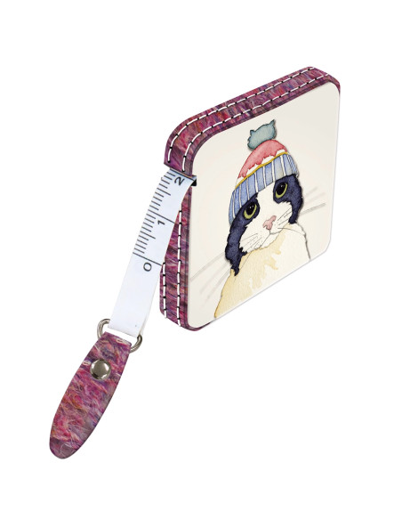 150 cm Retractable Tape Measure - Cat and Hat
