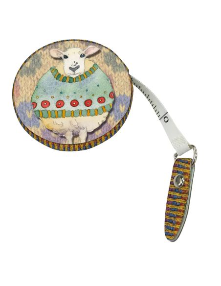 150 cm retractable tape measure - Sheep and sweater