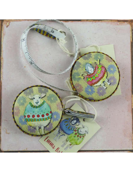 150 cm retractable tape measure - Sheep and sweater