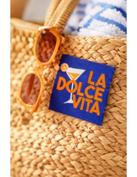 Set of 4 sew-on labels - La dolce vita