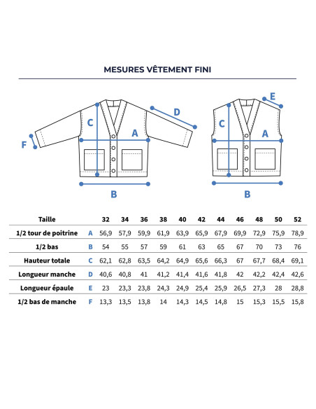 Macao jacket and vest pattern - Ikatee